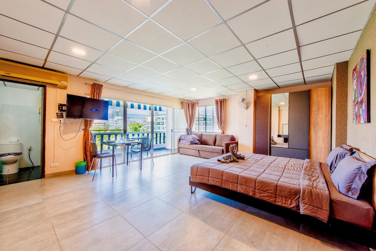 Apartament Ruamchok Ocean View Pattaya Pokój zdjęcie